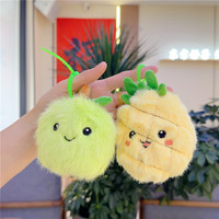Jouets en peluche en coton PP super doux en forme de fruits, les plus vendus, poupées à lancer pour mariage, prix pour machines à griffes, poupées pour enfants, événements et fêtes