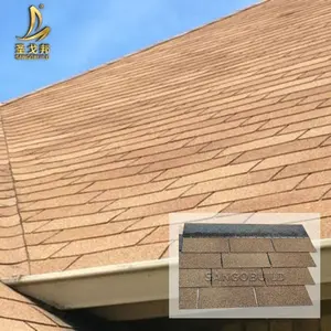 Malaysia Mosaik Sechseckige Asphalts chind eln Beste Qualität und vernünftige Preise Dach produkte