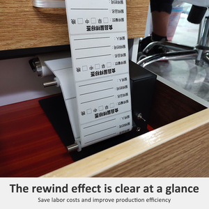 R6 Pro Macchina Elettrica per Riavvolgimento Etichette Velocità Regolabile 1-8 pollici/s Avvolgitore Automatico Bidirezionale per Etichette in Tessuto e Codici a Barre - Product Image 6