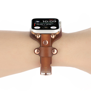 <span class=keywords><strong>Bracelet</strong></span> en <span class=keywords><strong>cuir</strong></span> véritable pour iWatch 7 SE 40/41/44/45mm <span class=keywords><strong>Bracelet</strong></span> de luxe pour femmes pour <span class=keywords><strong>Apple</strong></span> <span class=keywords><strong>Watch</strong></span> Ultra 8 49mm - Product Image 5