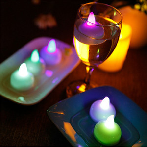 Romantic Valentine's Day Table Decoration <strong>Battery</strong> Operated Floating Water <strong>Sensor</strong> Led Candle <strong>Light</strong> - Product Image 4