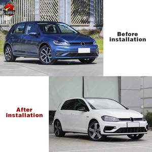 Piezas de coche de ajuste perfecto para Volkswagen Golf 7,5 Facelift <span class=keywords><strong>R</strong></span> estilo kit de carrocería parachoques delantero labio difusor trasero faldones laterales rejilla - Product Image 6