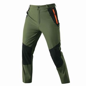 Pantalones de Senderismo SFB123 para Hombre, Color Gris Claro, de Secado Rápido, Elásticos, con Refuerzo en las Rodillas, Bolsillos con Cremallera, para Trekking al Aire Libre - Product Image 4