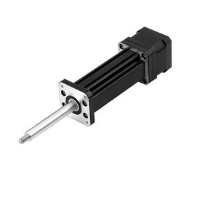 Precio de fábrica mejor competitivo YPF <span class=keywords><strong>Nema</strong></span> <span class=keywords><strong>17</strong></span> actuador lineal cautivo Motor paso a paso cilindro eléctrico 100mm 150mm 200mm carrera - Product Image 1