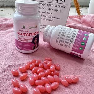 Cápsulas de L-glutatión Softgel para aclarar la piel y desintoxicar el brillo Soporte del sistema inmunológico - Product Image 3