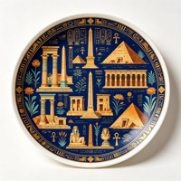 Service de Table Personnalisable en Porcelaine Fine Dorée – Style Ancien Minimaliste et Luxueux
