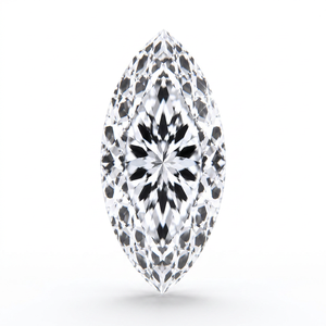 Diamant de laboratoire portugais de qualité supérieure, taille marquise, blanc étincelant, excellente taille pour la fabrication de bijoux fins - Product Image 2