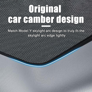 2 pezzi accessori per auto tetto apribile in vetro termoisolante nero parasole per auto per il mio - Product Image 2