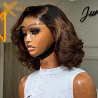 Nouvelle Arrivée Perruques Sans Colle Cheveux Humains Naturels Indiens Perruque Complète en Dentelle Frontale Luxe Cheveux Ondulés Perruque en Dentelle HD 5x5 Perruques Cheveux Humains Vente en Gros