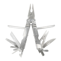 Kit d'outils multifonction SOG PowerLock Easy Carry 18-en-1 avec ciseaux, étui pour la réparation, le camping et la survie (S60N-CP)