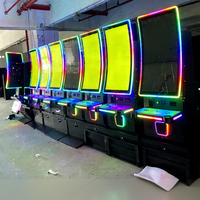 États-Unis le plus populaire 43 "moniteur incurvé 4K affichage vertical Machine de jeu armoire équipement de jeux multi-feu