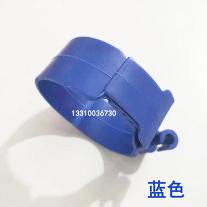 <b>Pipe</b> Clamps Nylon Plastic Red Color For Central <b>Air</b> <b>Conditioning</b> <b>Pipe</b> Fixing - Product Image 2