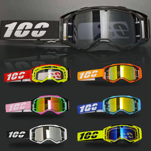 Masque de motocross 100LK-SCOT haute performance avec monture intégrale en TPU pour hommes, verres cylindriques coupe-vent, lunettes d'extérieur réglables - Product Image 1