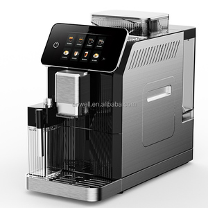 ANWELL Machine à café <span class=keywords><strong>expresso</strong></span> combinée, la plus vendue, du grain à la tasse, entièrement automatique, Cafeteras Superautomaticas - Product Image 1