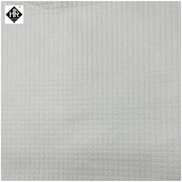 Tissu non tissé HENGRUI HRF120F 120g jaune, isolation thermique 80% Méta/20% Para Aramide, largeur 155cm, petite grille, ignifuge