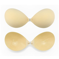 Soutien-gorge adhésif sexy push-up sans armatures pour femme, fin, sans bretelles, forme d'ange, cache-tétons invisibles