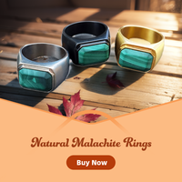 Bague Chevalière Tizti en Acier Inoxydable avec Pierres Précieuses Malachite, Œil de Tigre, Onyx, Lapis Lazuli – Bijou Tendance pour Homme, Idéale pour Fiançailles