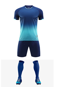Maillot de football en polyester 100% de haute qualité en gros, imprimé par transfert thermique, personnalisé, unisexe, séchage rapide, classique - Product Image 3