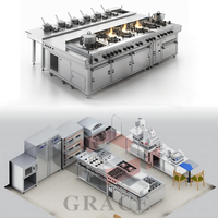 Équipement commercial de cuisine d'hôtel de Grace et équipement de restauration et équipement de restaurant