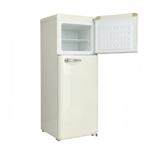 Hot Sale Customizable 12V/24V Double Doors Portable Fridge <b>Freezer</b> Household Hotel Use 218L Capacity Energy Efficient 12 Volt - Product Image 2