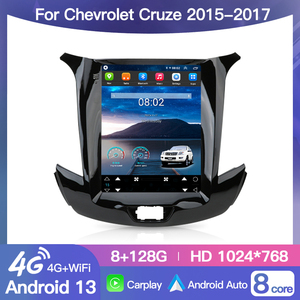 วิทยุ HFMidia หน้าจอแนวตั้ง 10.4 นิ้ว พร้อมบลูทูธ สำหรับ Chevrolet Cruze ปี 2015-2017 เครื่องเล่นวิดีโอมัลติมีเดียแบบไร้สาย - Product Image 2