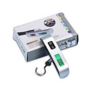 Timbangan Koper Multifungsi 50kg, Ukuran Saku, Timbangan Digital Portabel untuk Perjalanan - Product Image 5