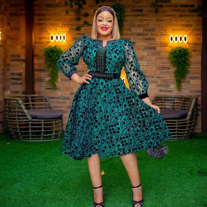 Latest African Gowns Elegant Stylish Women's Dresses