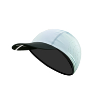 Gorra de Ciclismo de secado rápido transpirable Anti algodón Color sublimación impresa tela bicicleta sombrero para deportes al aire libre