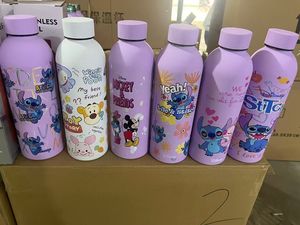 Nuevo Estilo de Vaso Portátil para Auto, Taza Infantil de Acero Inoxidable 304, Termo con Asa, 14oz, con Pajita, para Bebidas Frías - Product Image 2