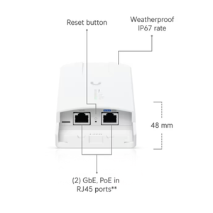 Radio de liaison de transport (Backhaul) Networks AirFiber AF-5XHD 5 GHz avec LTU - Product Image 3