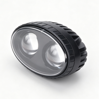 Feu de signalisation de sécurité LED pour chariot élévateur 10W DC12-80V IP65 ECE R10 Flèche rouge bleue ronde pour entrepôt
