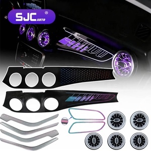 Illuminazione Ambientale a LED SJC per Interni <span class=keywords><strong>Mercedes</strong></span>-Benz CLA/<span class=keywords><strong>GLA</strong></span>/Classe A/B W156/W117/W246/W176, Accessori Decorativi a 64 Colori - Product Image 1