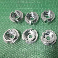 Pièces de tour automatique d'usinage CNC 5 axes de précision Brochage en acier inoxydable pour support de Robot pièces de tour CNC en alliage d'aluminium