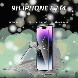 ฟิล์มกระจก<span class=keywords><strong>น</strong></span>ิรภัยแบบใส 2.5D ความแข็ง 9H คุณภาพพรีเมียม หนา 0.3 มม. ป้องกั<span class=keywords><strong>น</strong></span><span class=keywords><strong>รอย</strong></span>ขีดข่วน สำหรับ iPhone 15 16 17 Pro Max 17 Air - Product Image 5