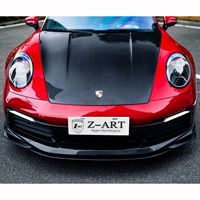 Z-ART 911 Couvercle avant en fibre de carbone OEM pour Porsche 992, couvercle de coffre avant en fibre de carbone pour le tout nouveau 911, capot avant en fibre de carbone sèche