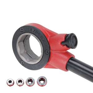 Outil de filetage manuel OEM HT62-3 avec jeu de filières à cliquet, 3 filières pour tubes de 1/2'' à 1'', outils à main pour quincaillerie - Product Image 6