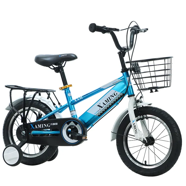 Vendita calda della fabbrica 12 bici per bambini da 14 pollici con gancio posteriore bici per bambini xamer da 3 anni