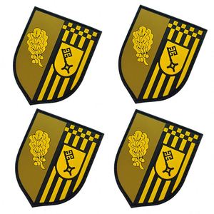 Étiquettes en caoutchouc 3D personnalisées avec logo, patchs en silicone PVC drapeaux nationaux pour vêtements - Vente en gros - Product Image 1