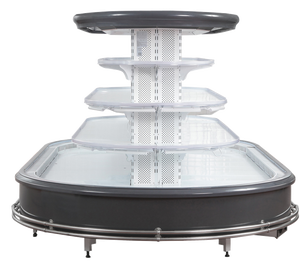 Tủ trưng bày trái cây rau quả siêu thị, tủ lạnh đảo, tủ làm mát trưng bày hàng tươi hàng ngày - Product Image 6