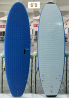Planche de surf souple unisexe de 9' avec laminage thermique, en plastique EPS Foma, pour l'extérieur, école de surf, logo personnalisable, sac inclus