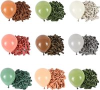 Ballons en latex de couleur unie, directement de l'usine, commande en gros disponible pour la création d'arches de mariage et de décors d'anniversaire
