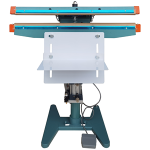 Selladora de Bolsas Vertical Semiautomática, Máquina Neumática para Sellar Bolsas de Plástico para Envasado de Bebidas y Productos Químicos (Lámina/Papel/Película) - Product Image 3