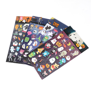 Halloween 3D Puffy Ghost Stickers Sheets para niños Ghost Mummy Vampire Scrapbooking Bubble Stickers para Halloween - Product Image 2
