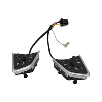 Bouton de commande multifonction pour volant de voiture, commande audio, régulateur de vitesse, mains libres, avec faisceau de câblage, accessoires de remplacement automobile