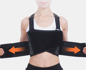 <span class=keywords><strong>Ceinture</strong></span> de fixation de côtes de Protection professionnelle orthèse de côtes thoraciques Compression réglable respirante <span class=keywords><strong>ceinture</strong></span> de soutien de côtes entièrement élastique - Product Image 6