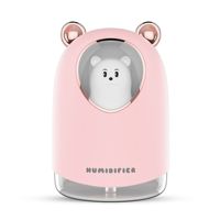 Ménage en gros Mini mignon négatif Lon humidificateur Table 300ml USB humidificateur avec lumière douce du coucher du soleil