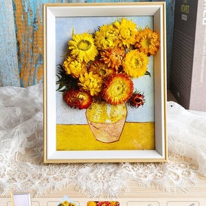 Décoration d'intérieur pour cadres photo, fleurs séchées pressées, coquillages, souvenirs, artisanat, médailles, billets, cadres photo - Product Image 2