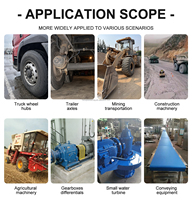 Roulement à rouleaux coniques à grande alésage 363021 pour essieu motric de machines de construction