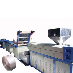 PP Polypropylene raffia flat film fiber yarn production machine line for production of agricultur plastic twine straw twine