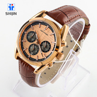 Montre classique pour homme avec logo personnalisé, mouvement japonais, bracelet en cuir et acier inoxydable, cadran à quartz, style sport, 20 mm